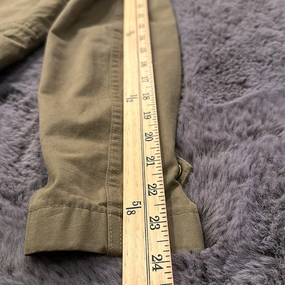 UNTUCKit Womens Military Jacket medium Green Olivio field outdoors Cotton - Picture 13 of 13